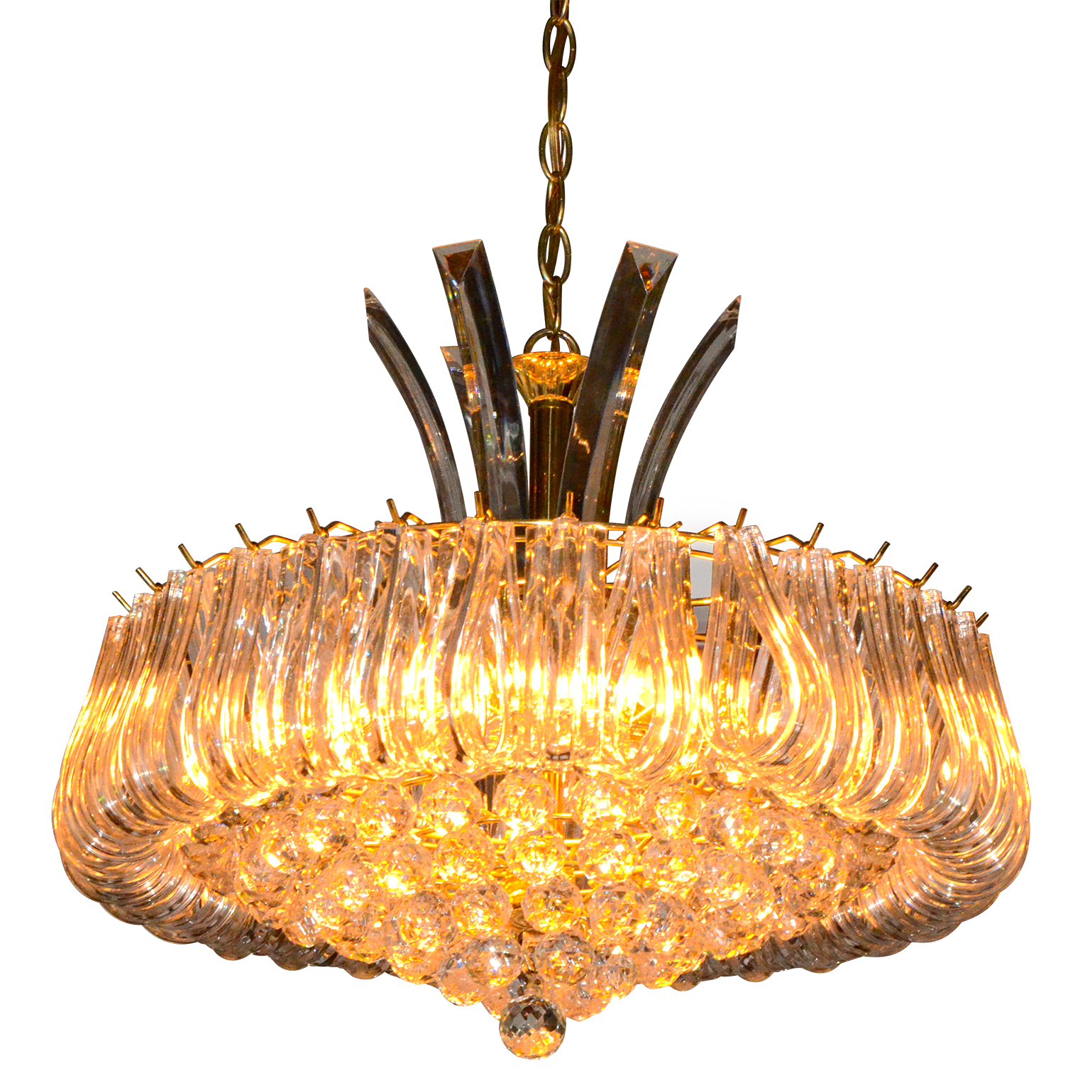 Mrspkandoz 70s Triarch Lucite Chandelier 70s Triarch Lucite Chandelier